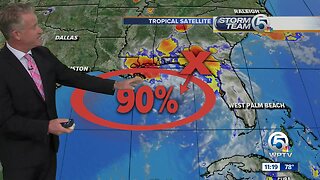 Tropical Storm forming in the Gulf