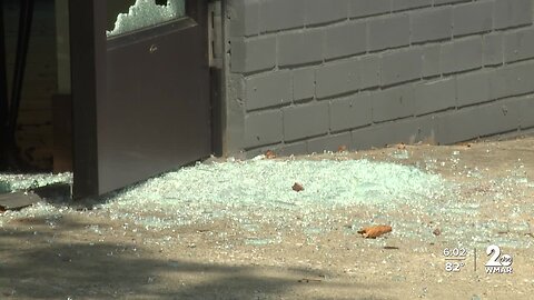 Two restaurants on York Road burglarized in a smash-and-grab
