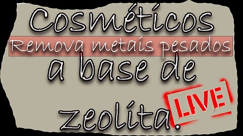 Cosméticos desintoxicastes a base de zeolita.