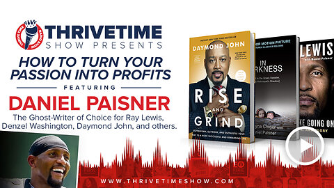 Ray Lewis | Daniel Paisner (The Ghost-Writer of Choice for Ray Lewis, Denzel Washington, Daymond John & More Shares How he Turned His Passion Into Profits) + Tim Tebow Joins June 27-28 Business Workshop (15 Tix Remain)