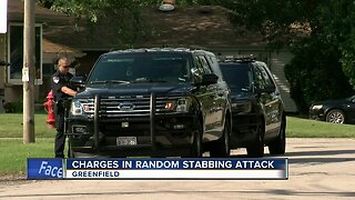 Charges filed in random stabbing attack in Greenfield