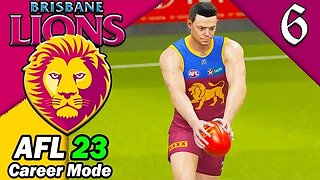 BRISBANE ARE UNSTOPPABLE! AFL 23 Brisbane Lions Management Career Gameplay #6