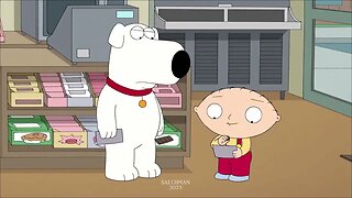 Watch Stewie Get the Shock of His Life!