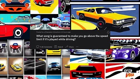 Robot Reads Reddit: Songs That Make You SPEED 🚗💨