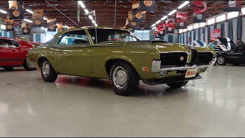 1970 Mercury Cougar Eliminator in Green & Boss 302 Engine Sound on My Car Story with Lou Costabile