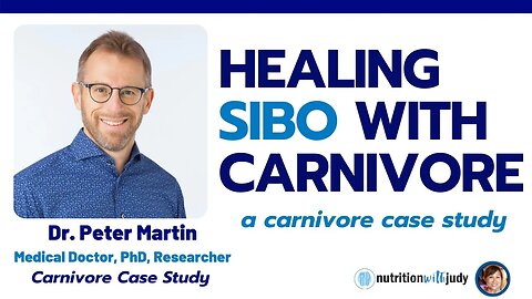 CASE STUDY - SIBO, Gut Healing with Carnivore in BMC Gastroenterology (and the microbiome)