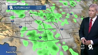 A better chance of thunderstorms for southern Arizona