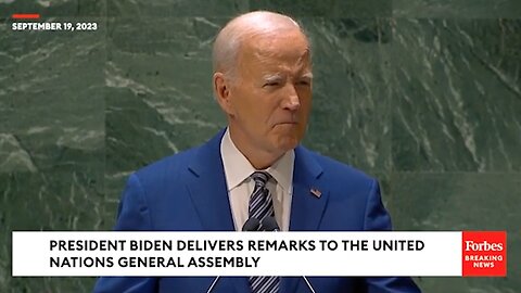 Israel | "As We Continue to Work Tirelessly to Support a Just & Lasting Peace Between the Israelis & the Palestinians. Two States for Two People." - Joe Biden (9/19/23) + What Did God Say About Dividing God's Land (Israel) Genesis 1