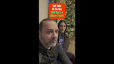 Did she get the last laugh? - Christmas Dad Joke of the Day