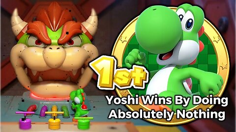 Yoshi Wins By Doing Absolutely Nothing (All Games) Mario Party Superstars