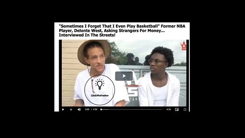 Delonte West Begging Strangers For Money😱 Interviewed On The Streets! "Forgot I Play Basketball" NBA