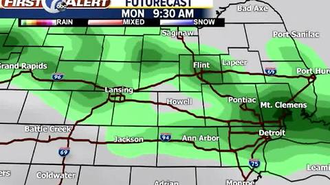 Tracking mild temps and rain chances