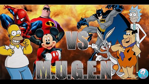 MUGEN - Request by Byson - Team Mickey Mouse VS Team Bugs Bunny