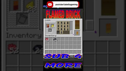 Flamed Cracked Bricks Banner | Minecraft