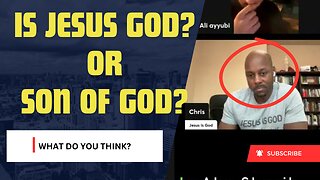 Is Jesus God? Or The Son of God? Christian leaves audience confused.