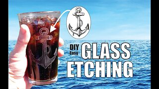 How to Etch Glass DIY Easy Glass Etching