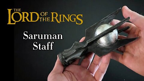 Making a Metal Saruman's Wizard Staff - Solid Aluminum!!!