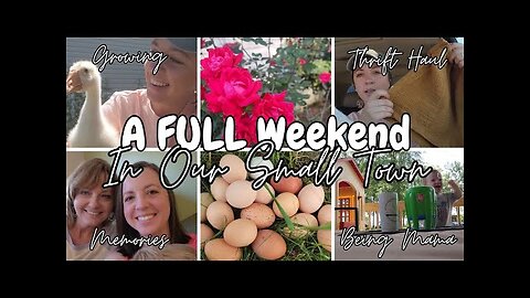 A FULL Weekend In Our Small Town | Vlog