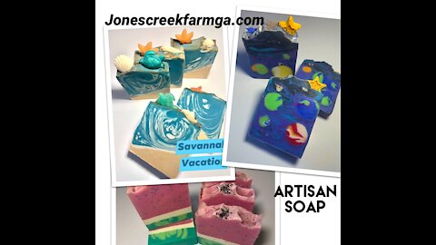 Artisan Soap with high end oils and butters