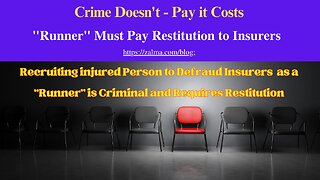 Crime Doesn't - Pay it Costs