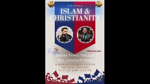 Pittano vs. Tasleem Debate. Sin and Salvation in Islam and Christianity