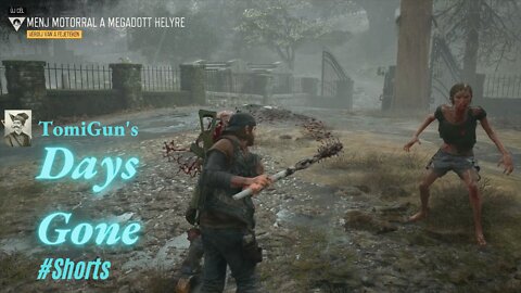 Days Gone #Shorts: Zombie Nest Clearing in the Rain