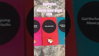 Sagittarius Monthly Rebel Oracle read#sagittarius tarot#sagittarius horoscope