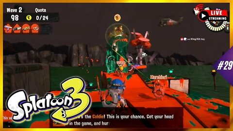 🔴Solid Salmon Run Games! Gameplay Livestream (Splatoon 3) | Dehvin7 Gaming