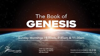 June 14 - Sunday Morning Service - Genesis 7