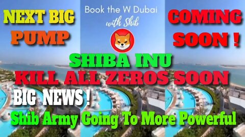 SHIBA INU KILL ALL ZEROS SOON | NEXT BIG PUMP COMING | Crypto Mash |