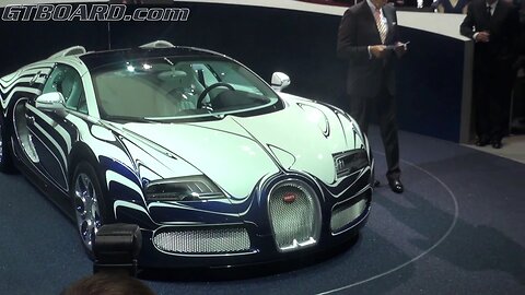 Bugatti Veyron 16.4 Grand Sport L’Or Blanc Presentation Frankfurt Auto Salon with Piech, Winterkorn