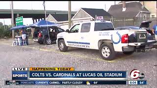Colts fans get ready for the home opener