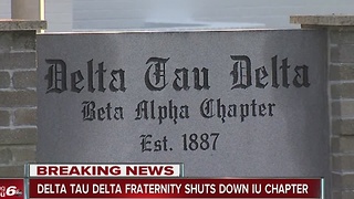 Delta Tau Delta Fraternity suspends Indiana University chapter for 'multiple instances of hazing'