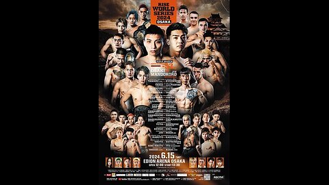 Rise World Series - Jun 15 2024 - Edion Arena, Osaka