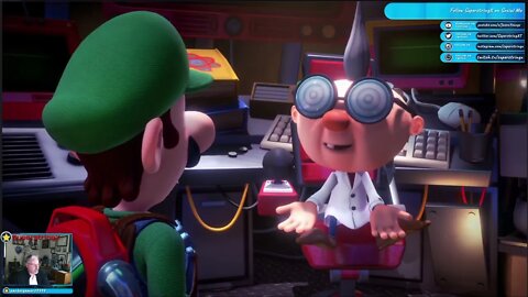 Luigi's Mansion 3 - Delivering E Gadd's Briefcase to get Gooigi