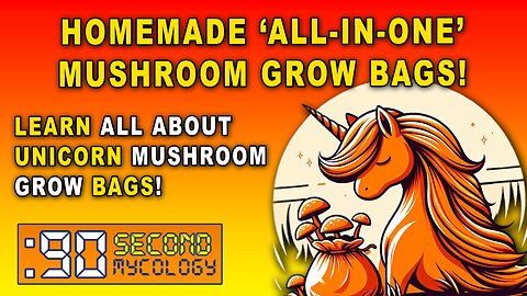 Making Homemade All-In-One Mushroom Grow Bags!