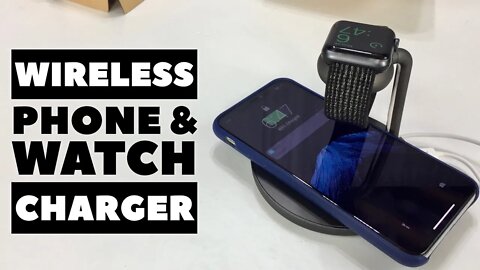 Apple Watch and iPhone Wireless Charging Stand Review