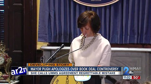Mayor Pugh apologizes over book deal controversy