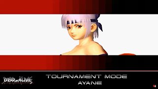 Dead or Alive: Tournament Mode: Ayane