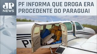 Ação conjunta intercepta aeronave com 400 quilos de cocaína em SP