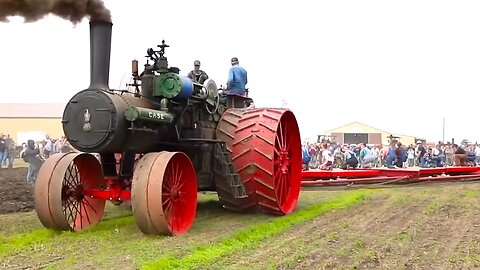 BIGGEST STEAM TRACTOR IN THE WORLD - Modern Agriculture Technology #argriculture