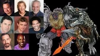 Animated Voice Comparison- Grimlock (Transformers)