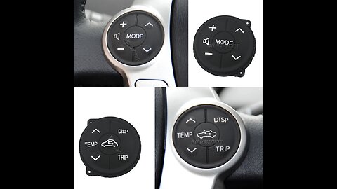 Steering Wheel Switch Controls Rubber Cover