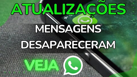 ATUALIZAÇÕES DO WHATSAPP | INCRÍVEL