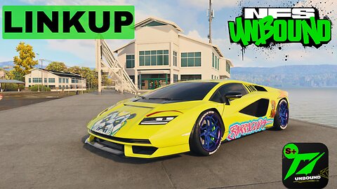 Unleashing the Beast: 1108bph Lamborghini Countach Dominates Linkup Races in NFS Unbound!