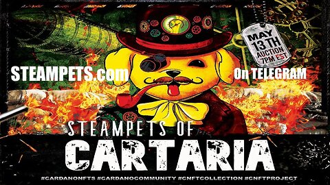 introducing STEAMPETS of CARTARIA - Steampets.com - A Magical & Enlightening World of Hidden Truths!