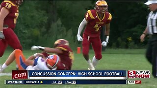 Safety precautions and concussion concerns for high school football