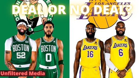 Anthony Davis for Jaylen Brown TRADE Proposal. Lakers Celtics TRADE.