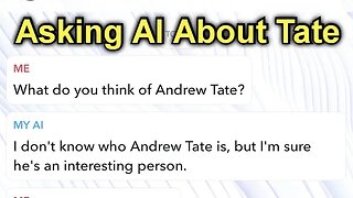 I Asked AI About Andrew Tate...