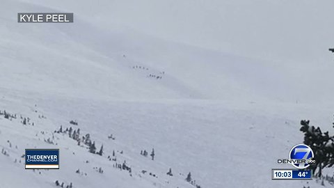 Breckenridge ski run hit by avalanche; no victims reported
